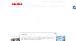 Desktop Screenshot of co-max.pl